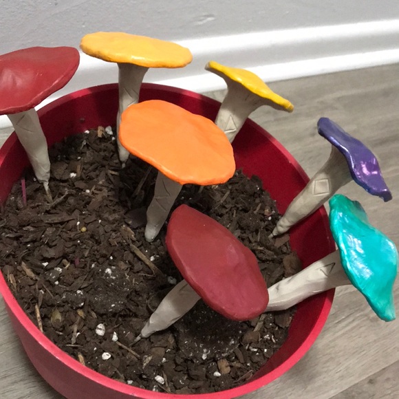 3 Magic Mushroom Garden Stakes 🤗✨🍄 - Picture 14 of 16